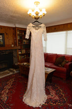 Load image into Gallery viewer,  Maggie Sottero &#39;Verina&#39; size 2 used wedding dress back view on hanger
