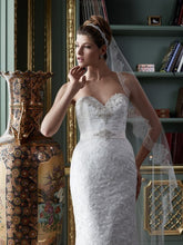 Load image into Gallery viewer, Casablanca 2081 Lace Trumpet Wedding Dress - Casablanca - Nearly Newlywed Bridal Boutique - 1
