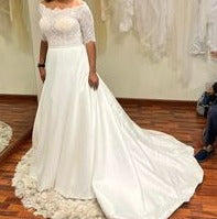 Load image into Gallery viewer, Allure Bridals &#39;9553&#39; wedding dress size-10 SAMPLE
