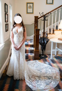 Monique Lhuillier 'Etoile ' wedding dress size-00 PREOWNED