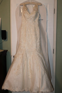 Lillian West '6486' wedding dress size-08 NEW