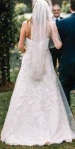 Jewel 'WG3755' wedding dress size-12 PREOWNED