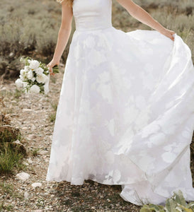 Carolina Herrera 'Rosalie' wedding dress size-04 PREOWNED