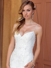 Load image into Gallery viewer, Casablanca &#39;Marley&#39; size 10 new wedding dress front view close up
