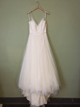 Load image into Gallery viewer, BHLDN &#39;Cassia&#39; size 10 new wedding dress front view on hanger
