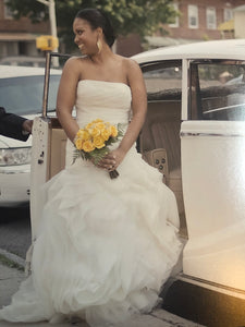 Vera Wang 'VW351011' wedding dress size-12 PREOWNED