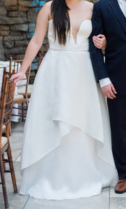 Reem Acra 'She's Forever' wedding dress size-12 PREOWNED