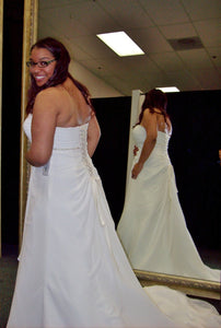 Bill Levkoff Classics 'Bridal gown' wedding dress size-14 PREOWNED