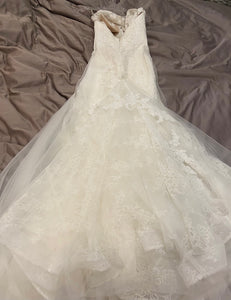 Vera Wang White 'Vw351427' wedding dress size-00 NEW