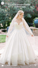 Load image into Gallery viewer, Pnina Tornai &#39;5179-4422&#39; size 14 used wedding dress front view on bride
