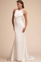 Load image into Gallery viewer, BHLDN &#39;Loretta&#39; size 8 used wedding dress front view on model
