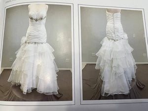 Robin Jillian 'B211' wedding dress size-10 PREOWNED