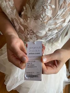 Wtoo 'Valera' wedding dress size-12 NEW