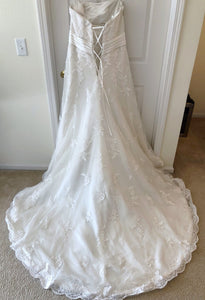 Sottero and Midgley 'Geraldine- RSM1113HC' wedding dress size-14 PREOWNED