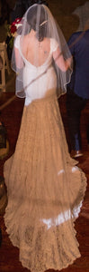 Mikaella '2189' wedding dress size-06 PREOWNED