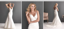 Load image into Gallery viewer, Allure &#39;2606&#39; size 10 new wedding dress views on model
