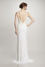 Load image into Gallery viewer, Theia &#39;Tara&#39; size 6 new wedding dress back view on model
