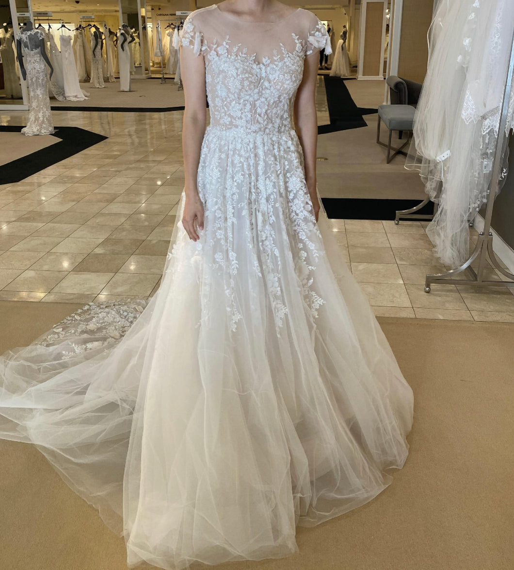 Mira Zwillinger '000000' wedding dress size-02 PREOWNED