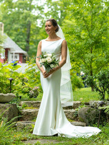 sareh nouri 'Elsa' wedding dress size-04 PREOWNED