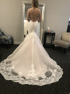 Morilee '2871' wedding dress size-08 NEW