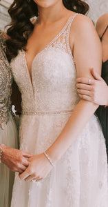 Martina Liana '954' wedding dress size-12 PREOWNED
