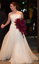 Load image into Gallery viewer, Rivini &#39;Nicoletta&#39; size 4 used wedding dress front view on bride
