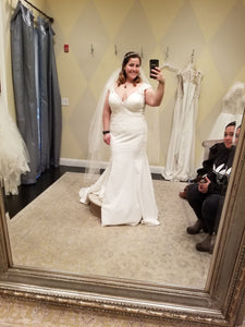 Madison James 'MJ601' wedding dress size-14 NEW