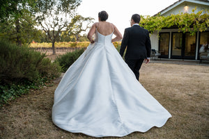 Essense of Australia 'D2753' wedding dress size-14 PREOWNED