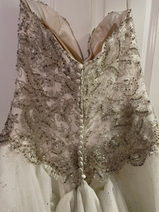 Eddy K. 'CA51159' wedding dress size-12 PREOWNED