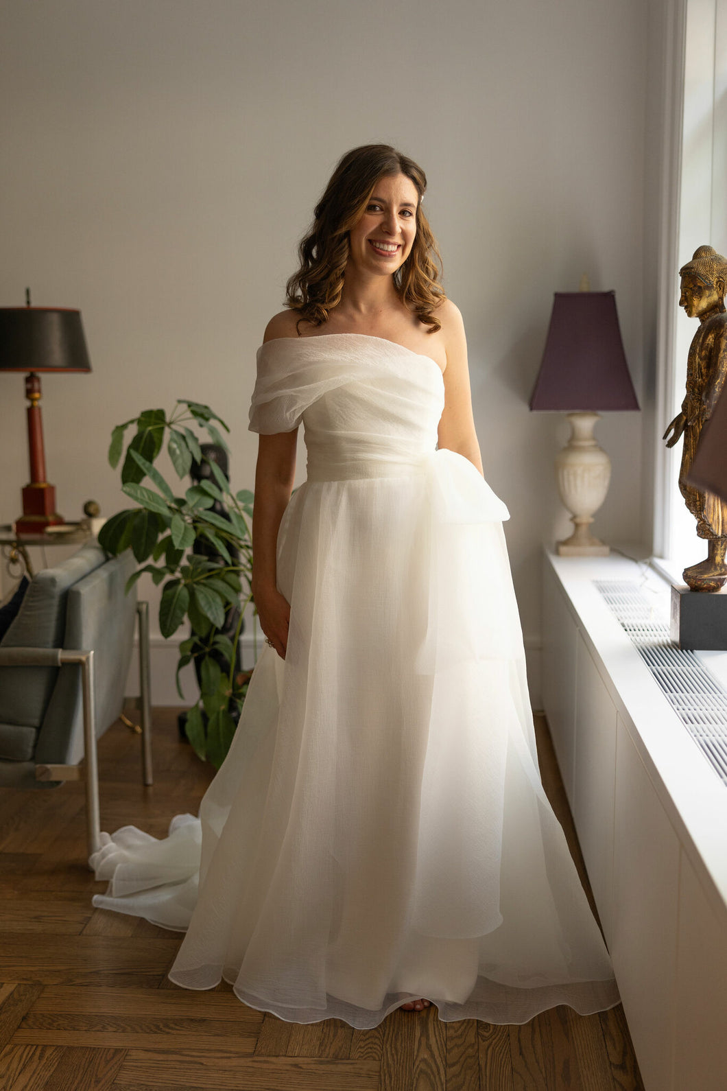 Newhite 'Aceno' wedding dress size-04 PREOWNED
