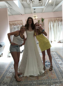 Alexandra Grecco 'Sienne Gown' wedding dress size-00 NEW