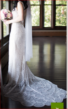 Load image into Gallery viewer,  &#39;Sheath&#39; wedding dress size-02 PREOWNED
