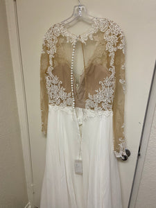 Lillian West '6422' wedding dress size-12 NEW