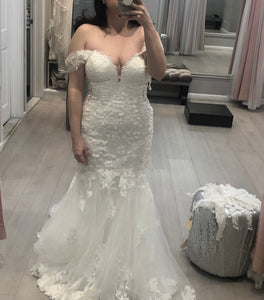 Eddy K. 'Sia DR2211' wedding dress size-10 NEW