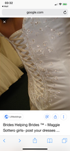 Load image into Gallery viewer, Maggie Sottero &#39;Rosemary Leigh&#39; size 14 used wedding dress view of trim
