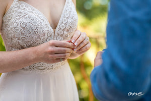 Rebecca Ingram 'Nicole' wedding dress size-06 PREOWNED