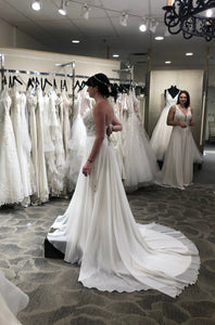 Rebecca Ingram  '73359' wedding dress size-04 PREOWNED