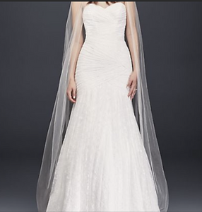 Davids Bridal 'WG3842' wedding dress size-04 NEW