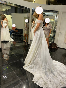 Cristiano Lucci '13327' wedding dress size-10 NEW