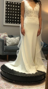Anne Barge 'Lana' wedding dress size-04 PREOWNED