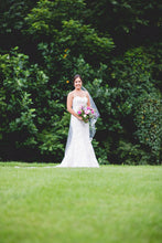 Load image into Gallery viewer, Venus &#39;VE8288XN&#39; size 2 used wedding dress front view on bride

