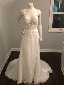 W1 'Selena ' wedding dress size-10 NEW