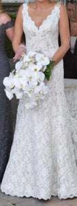 Augusta Jones 'Stephanie' wedding dress size-04 PREOWNED