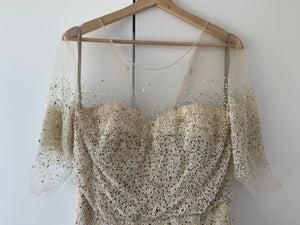 Monique Lhuillier 'Nightingale' wedding dress size-06 NEW