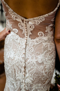 Madison James 'MJ 520' wedding dress size-08 PREOWNED