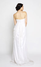 Load image into Gallery viewer, Claire La Faye &#39;Love Story&#39; size 4 used wedding dress back view on model
