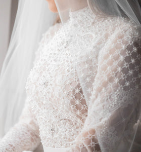 Ersa Atelier 'ELEOS' wedding dress size-00 PREOWNED
