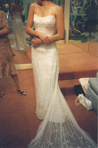 Lazaro '3457' wedding dress size-08 NEW