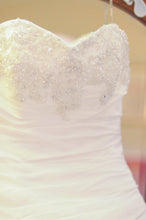 Load image into Gallery viewer, Maggie Sottero &#39;Sabelle&#39; size 8 used wedding dress front view on hanger
