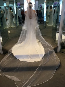 Essense of Australia 'D2488IV' wedding dress size-10 NEW